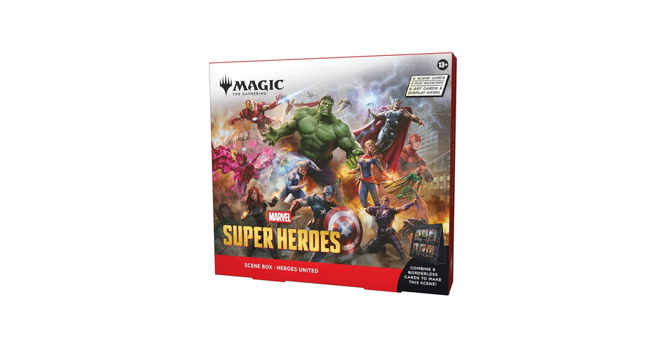 Marvel Super Heroes Scene Box - Heroes United - Marvel Super Heroes (MSH)