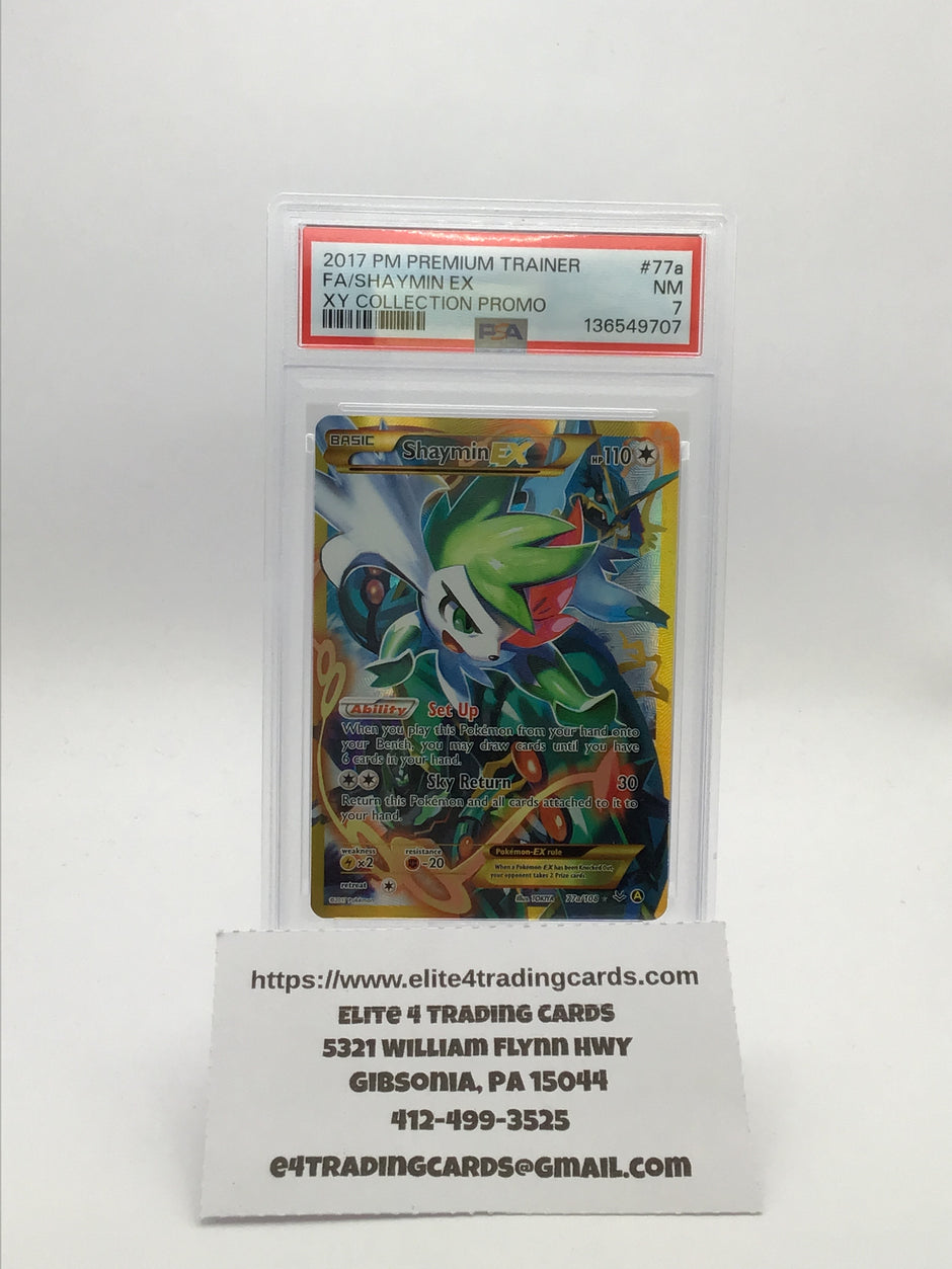 Shaymin EX - 77a/108 - Alternate Art Promos (PR) (PSA 7)