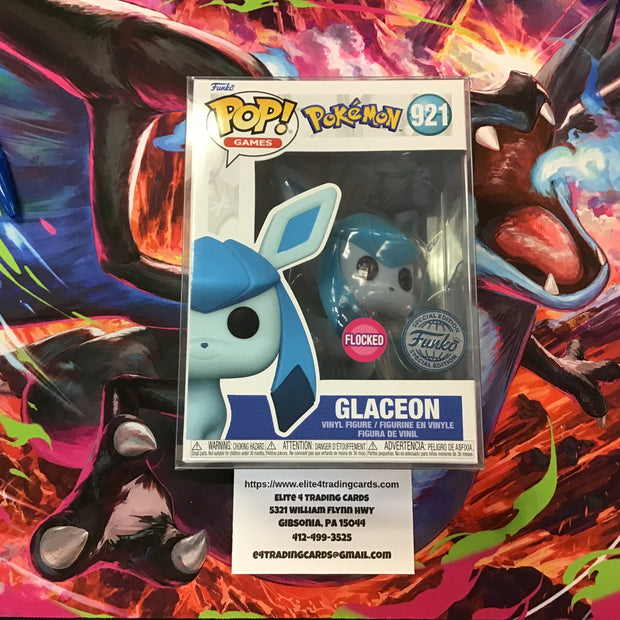 Glaceon #921 [Flocked] Funko Pop!