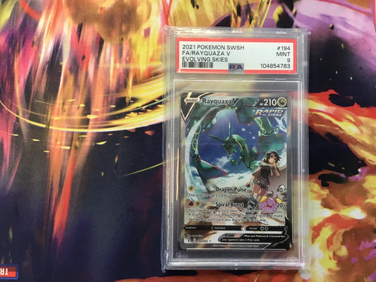 PSA 9 Rayquaza V