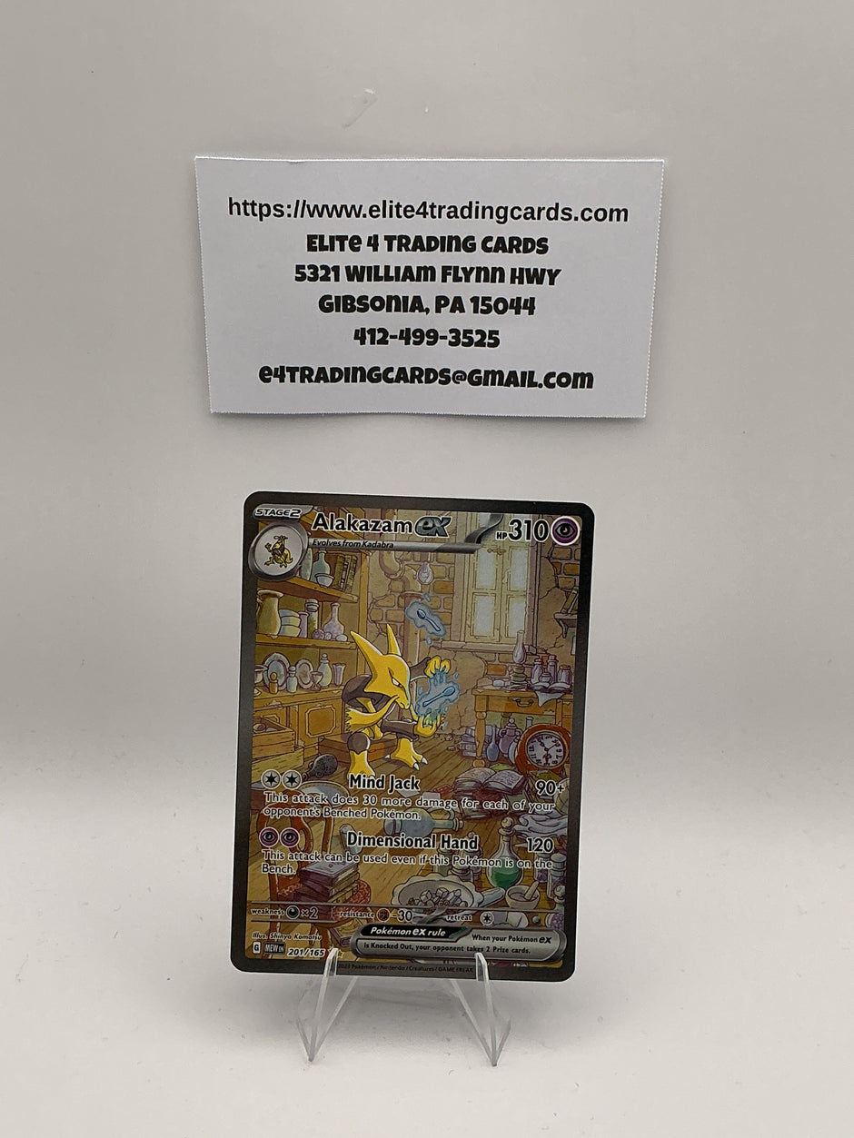Alakazam ex - 201/165 - SV: Scarlet & Violet 151 (MEW)