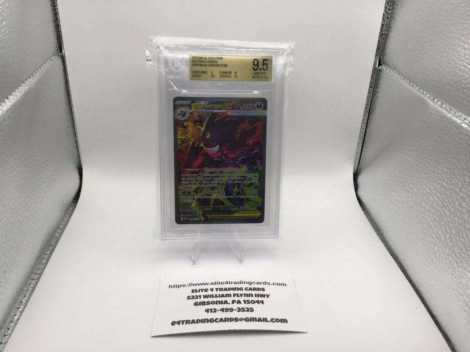 Mega Gengar ex #284 Pokemon Ascended Heroes (BGS 9.5)