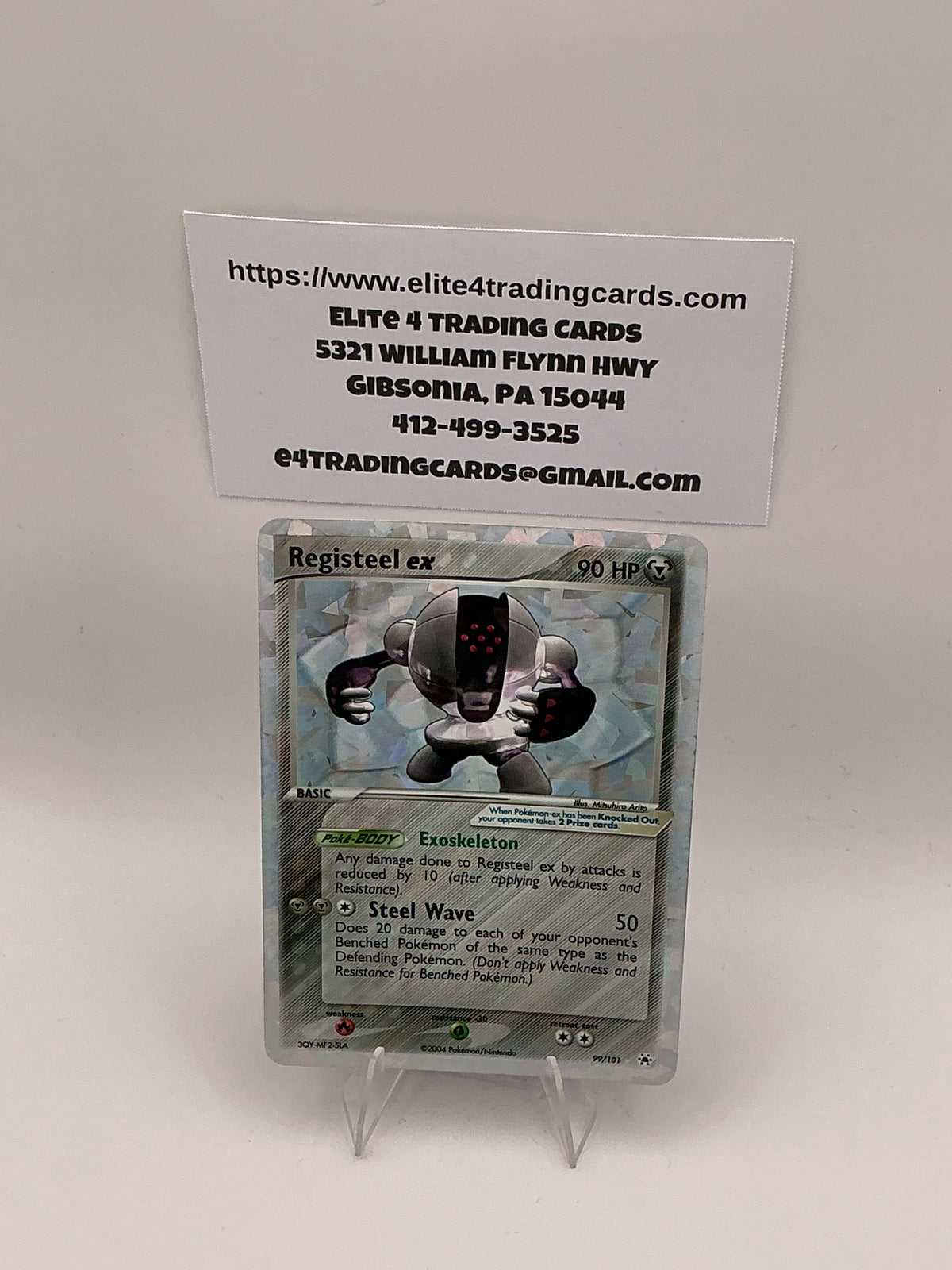 Registeel ex - EX Hidden Legends 99/101 (HL) (LP)