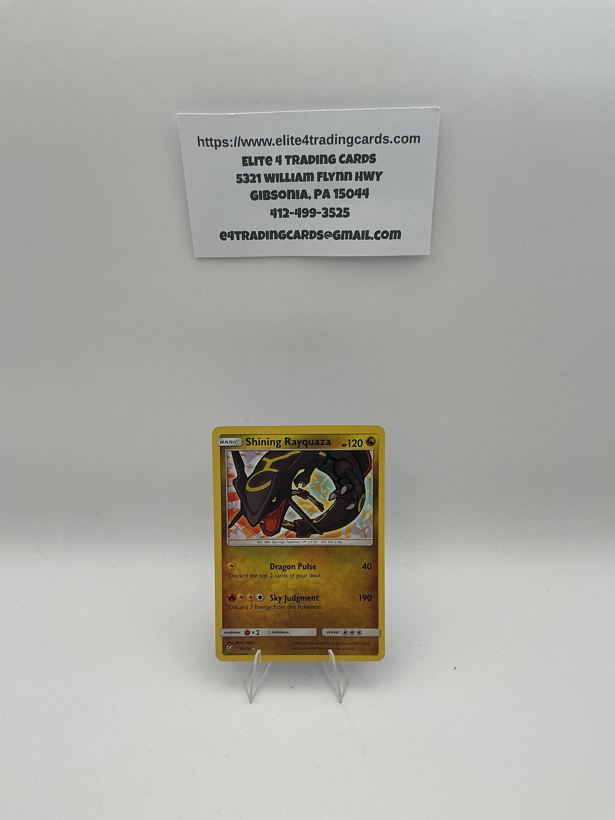 Shining Rayquaza - Shining Legends (SHL)