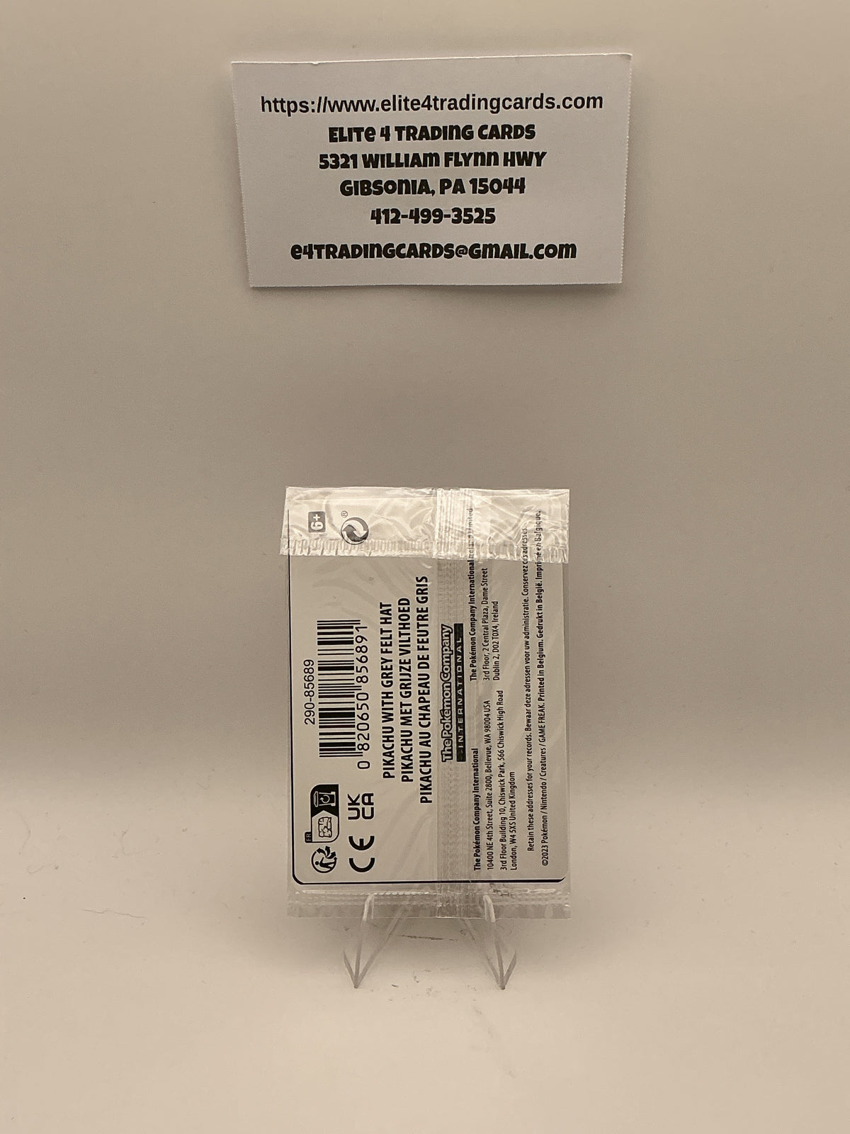 Pikachu with Grey Felt Hat - SV: Scarlet & Violet Promo Cards (SVP)