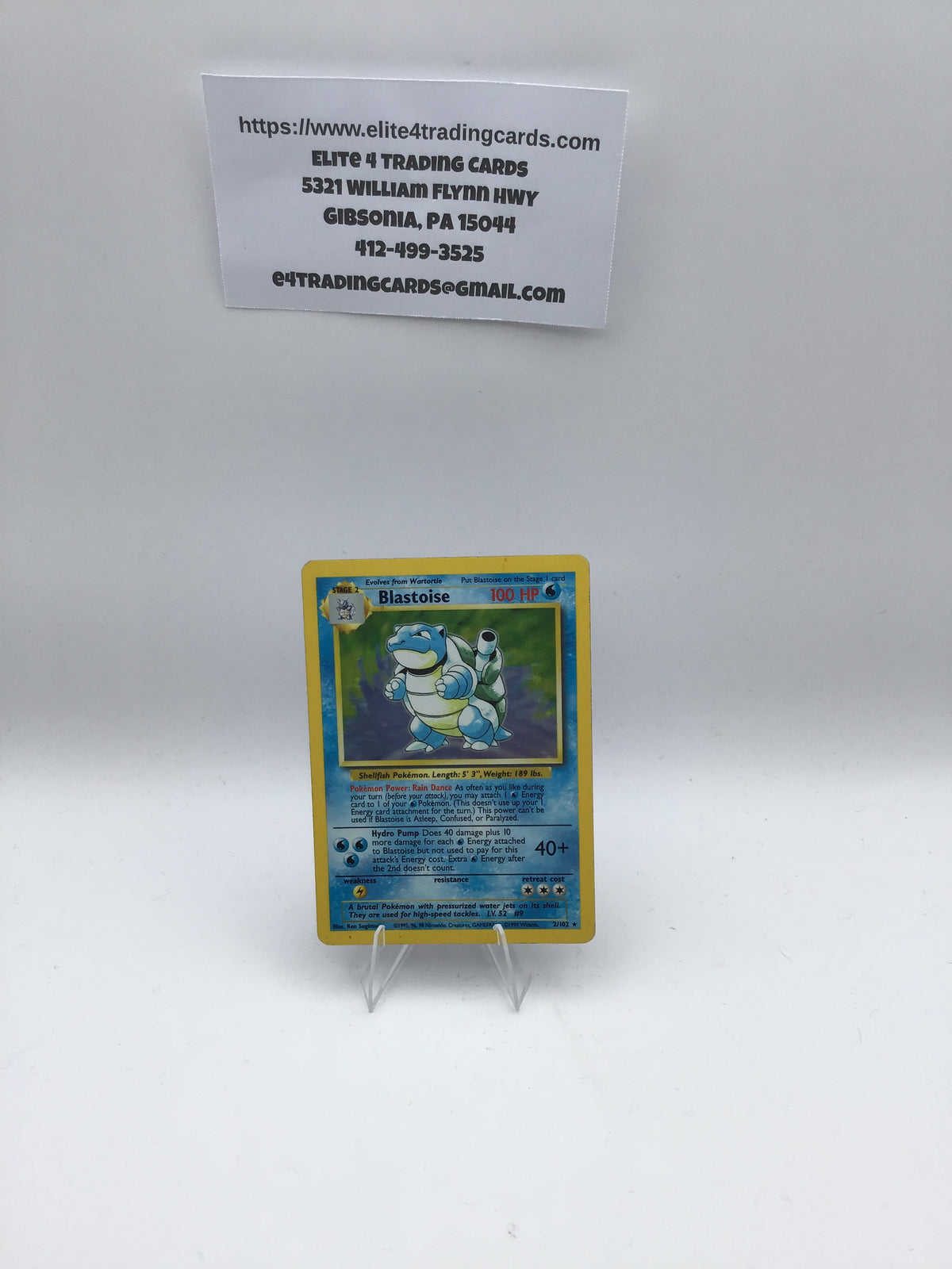 Blastoise - Base Set (BS) - (MP)