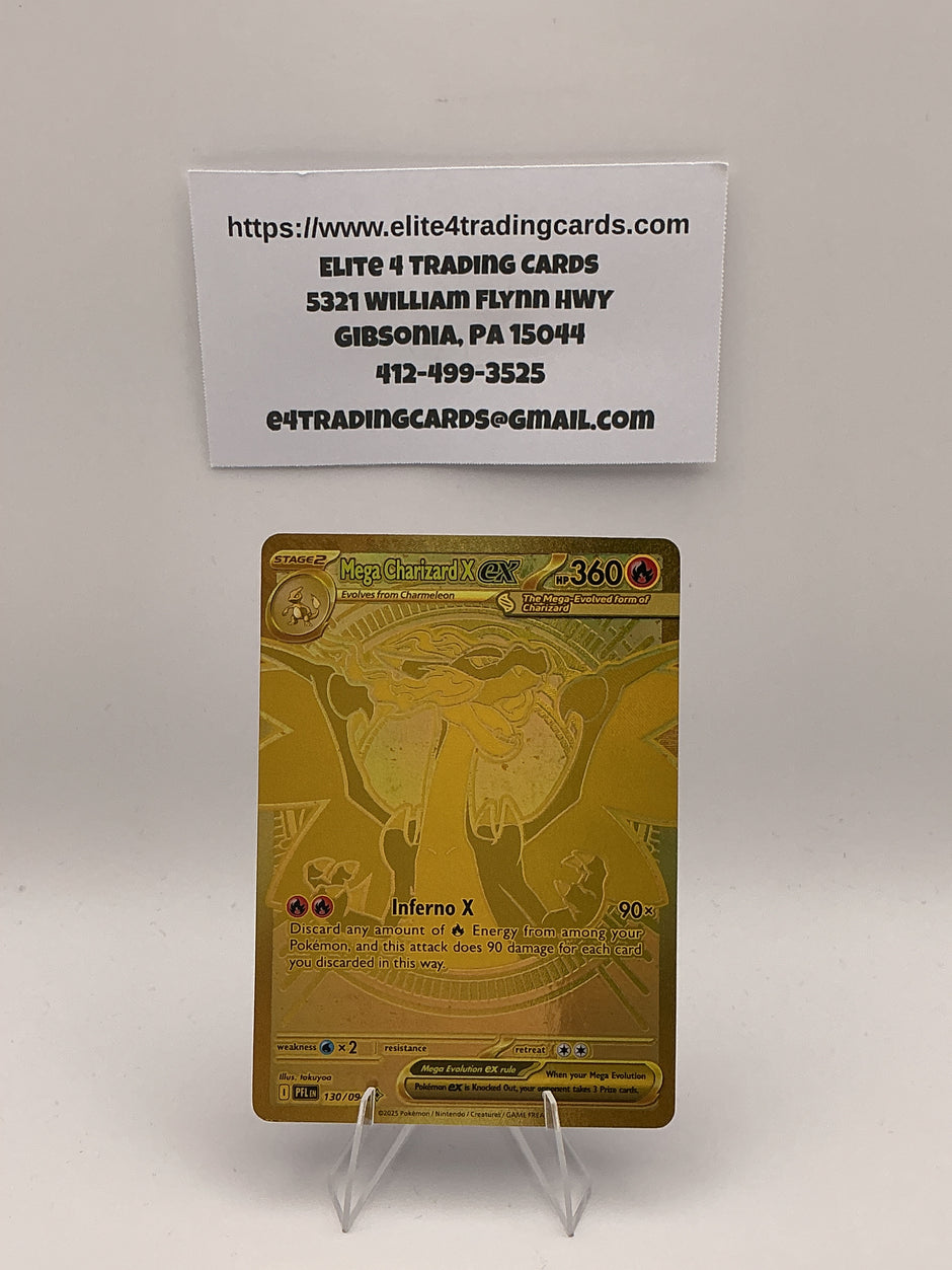 Mega Charizard X ex - 130/094 - ME02: Phantasmal Flames (PFL)