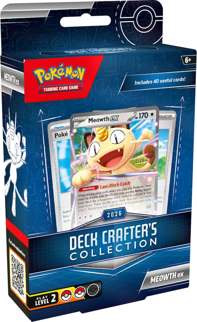 Deck Crafter's Collection - Meowth ex - Miscellaneous Cards & Products (MCAP)