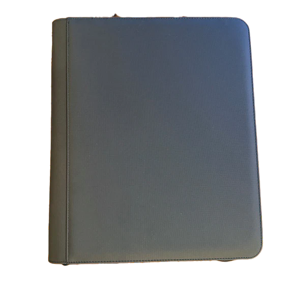 Toploader Binder 9-Pocket Pages - Black