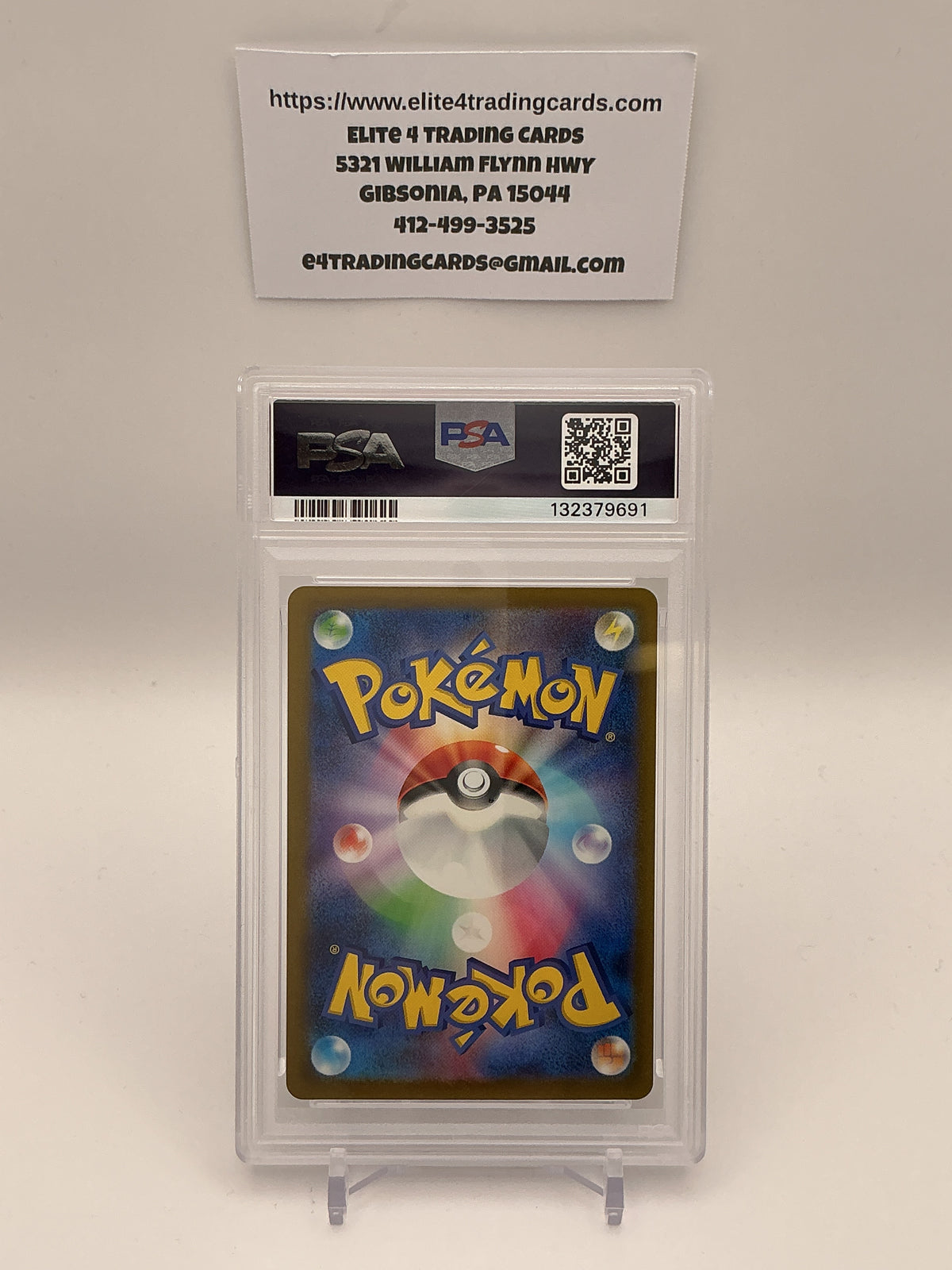 Gloom #109 Pokemon Japanese Ruler of the Black Flame (PSA 10)