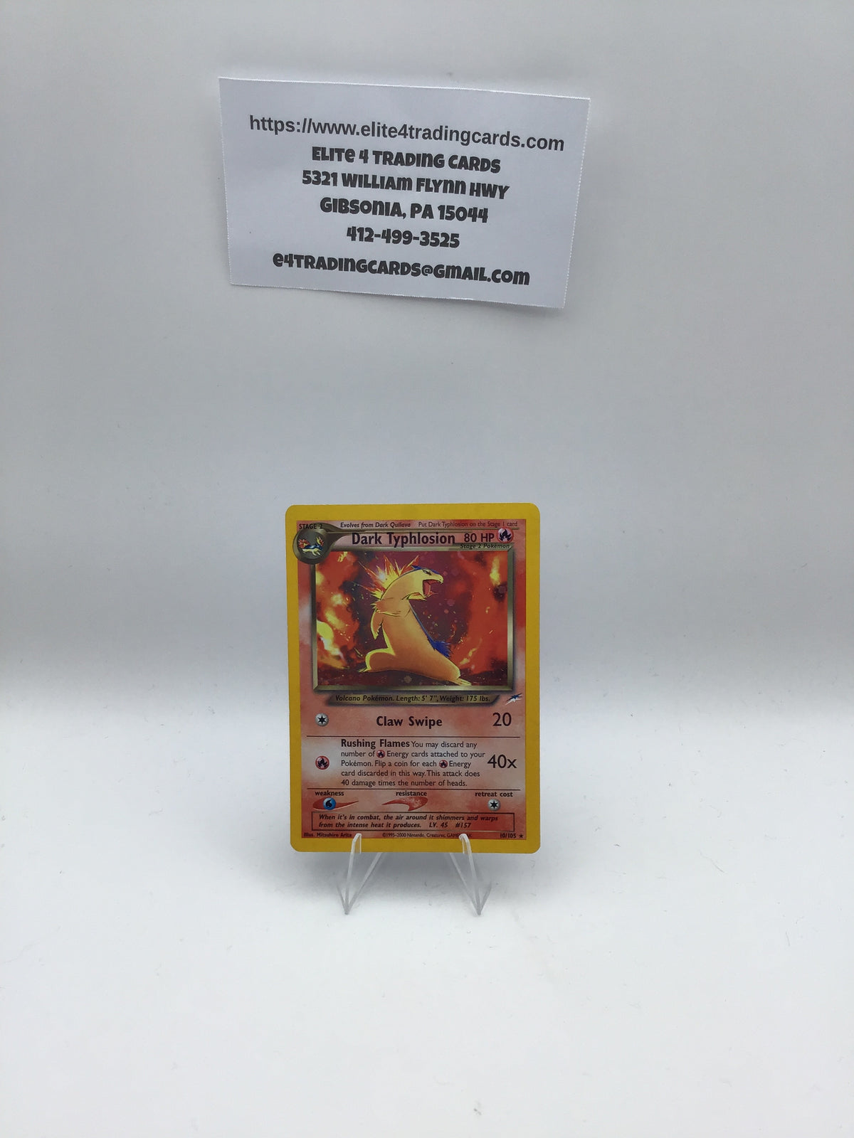 Dark Typhlosion - Neo Destiny (N4) -LP