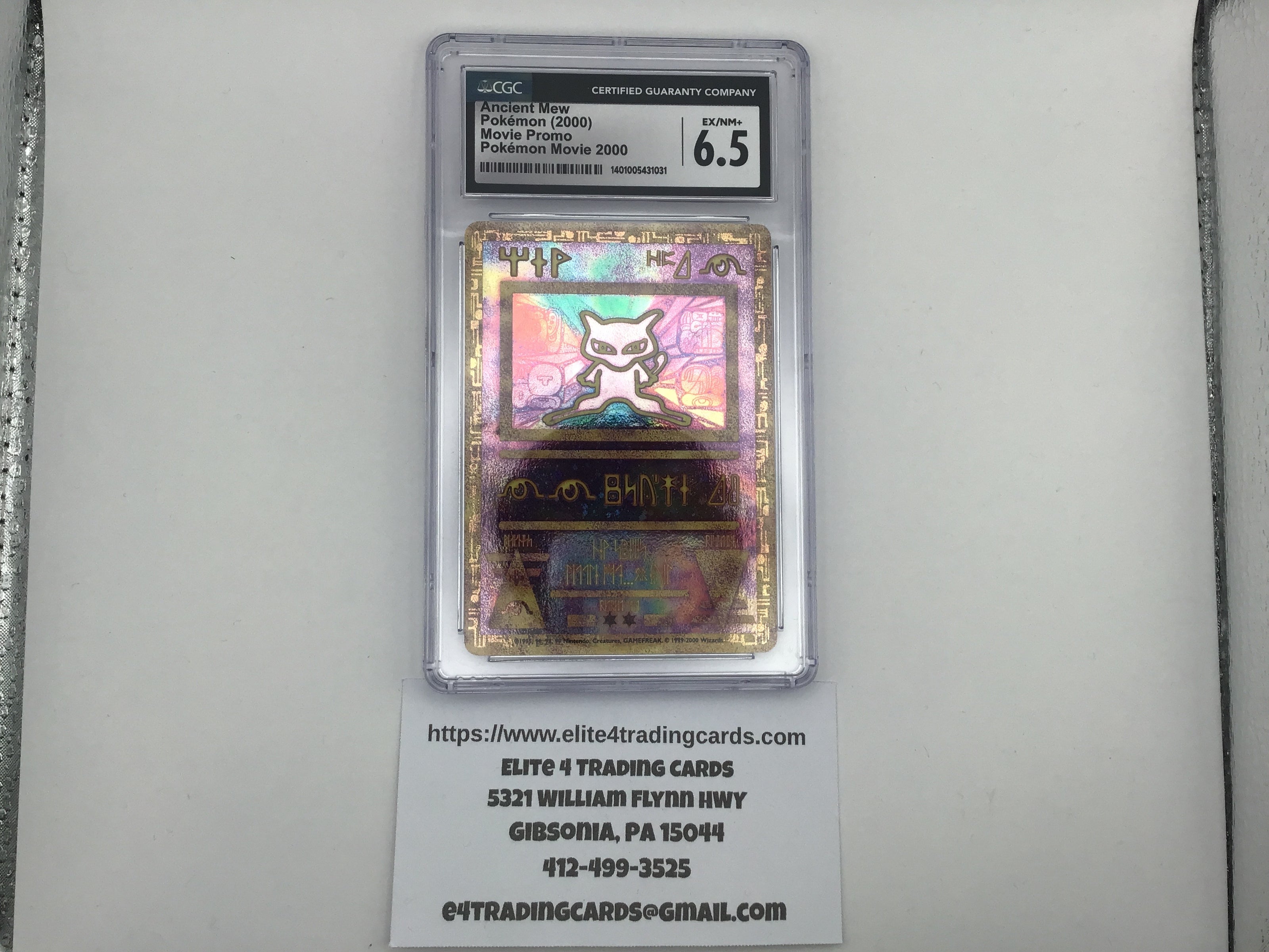 Ancient Mew - Miscellaneous Cards & Products (MCAP) (CGC 6.5)