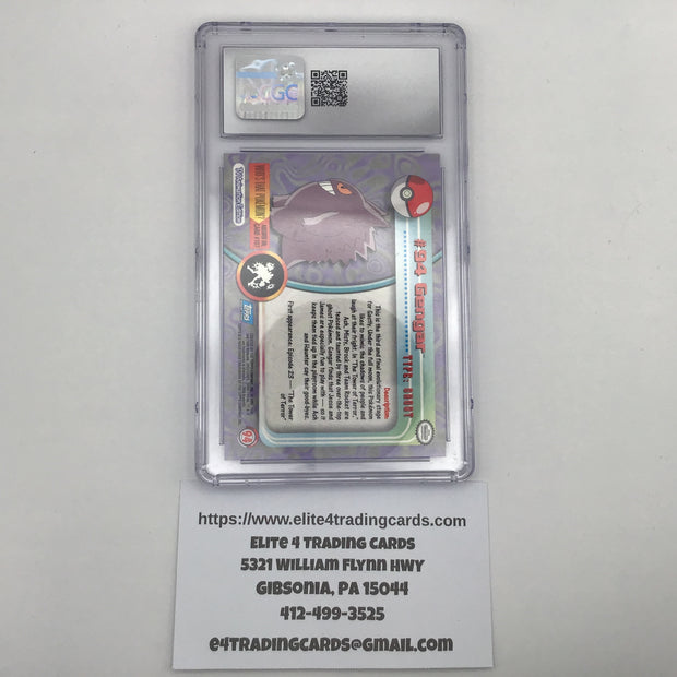 Gengar #94 Pokemon 2000 Topps Chrome (CGC 9)