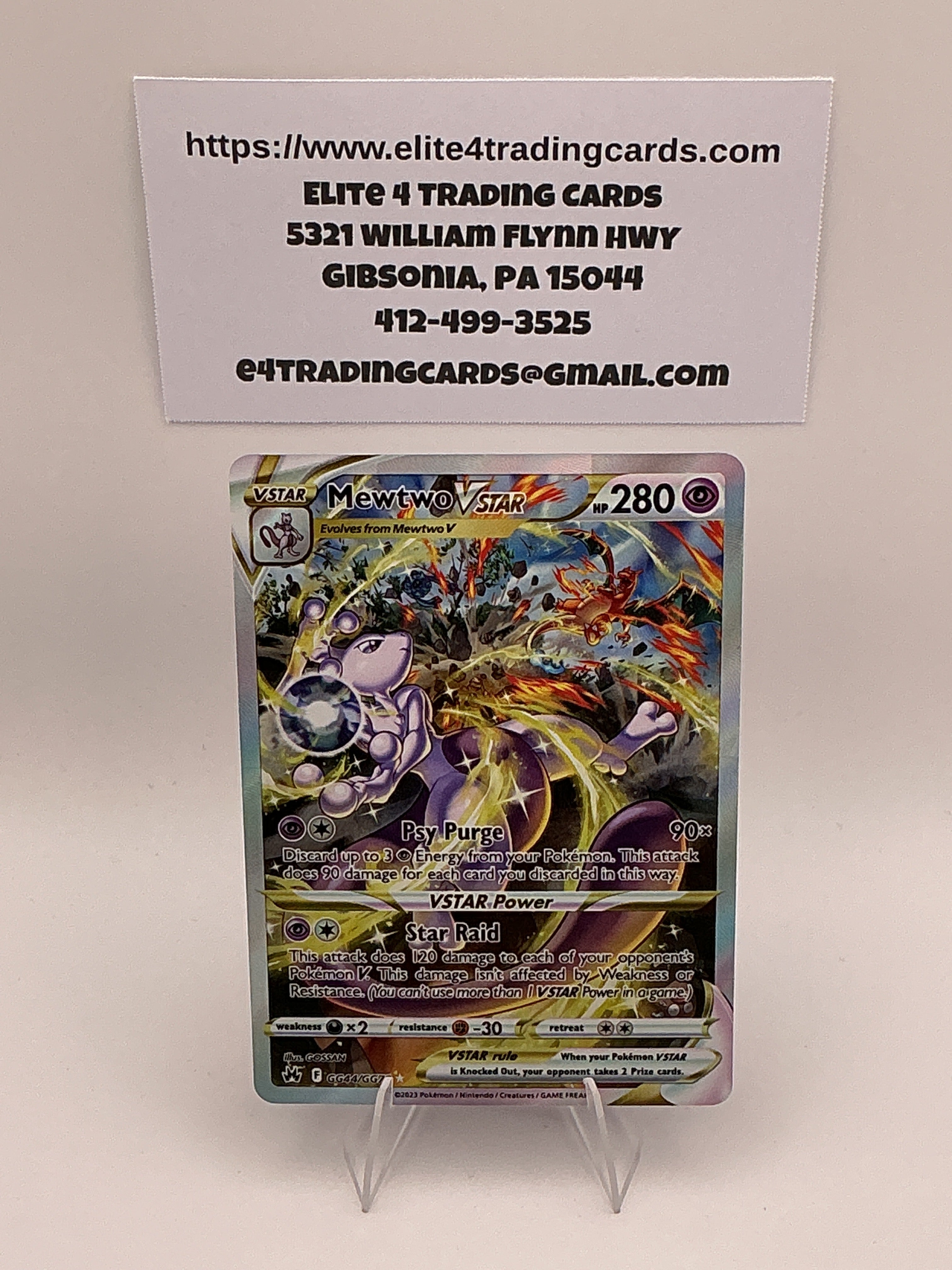 Mewtwo VSTAR - SWSH: Crown Zenith: Galarian Gallery (CRZ:GG)