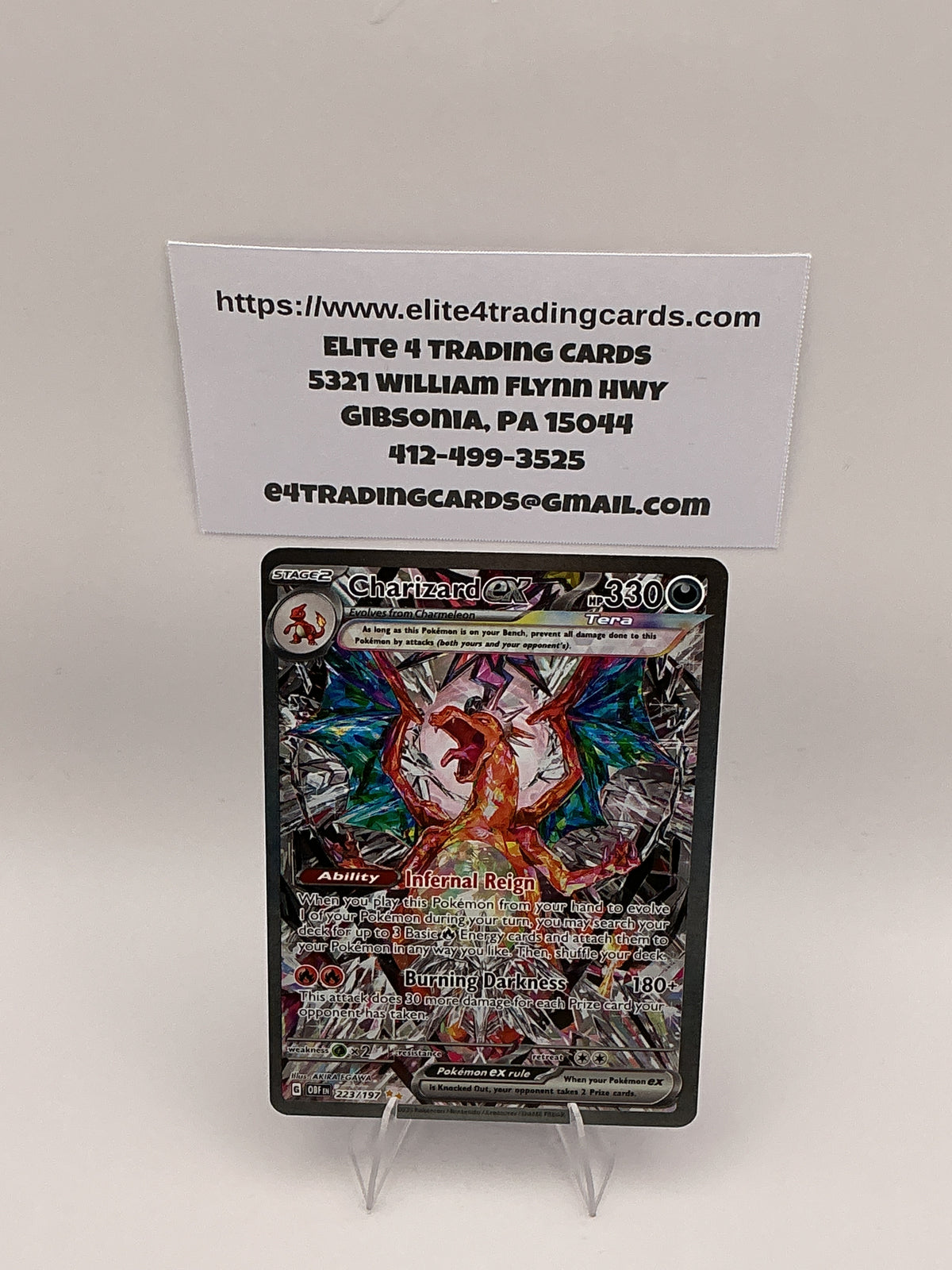 Charizard ex - 223/197 - SV03: Obsidian Flames (OBF)