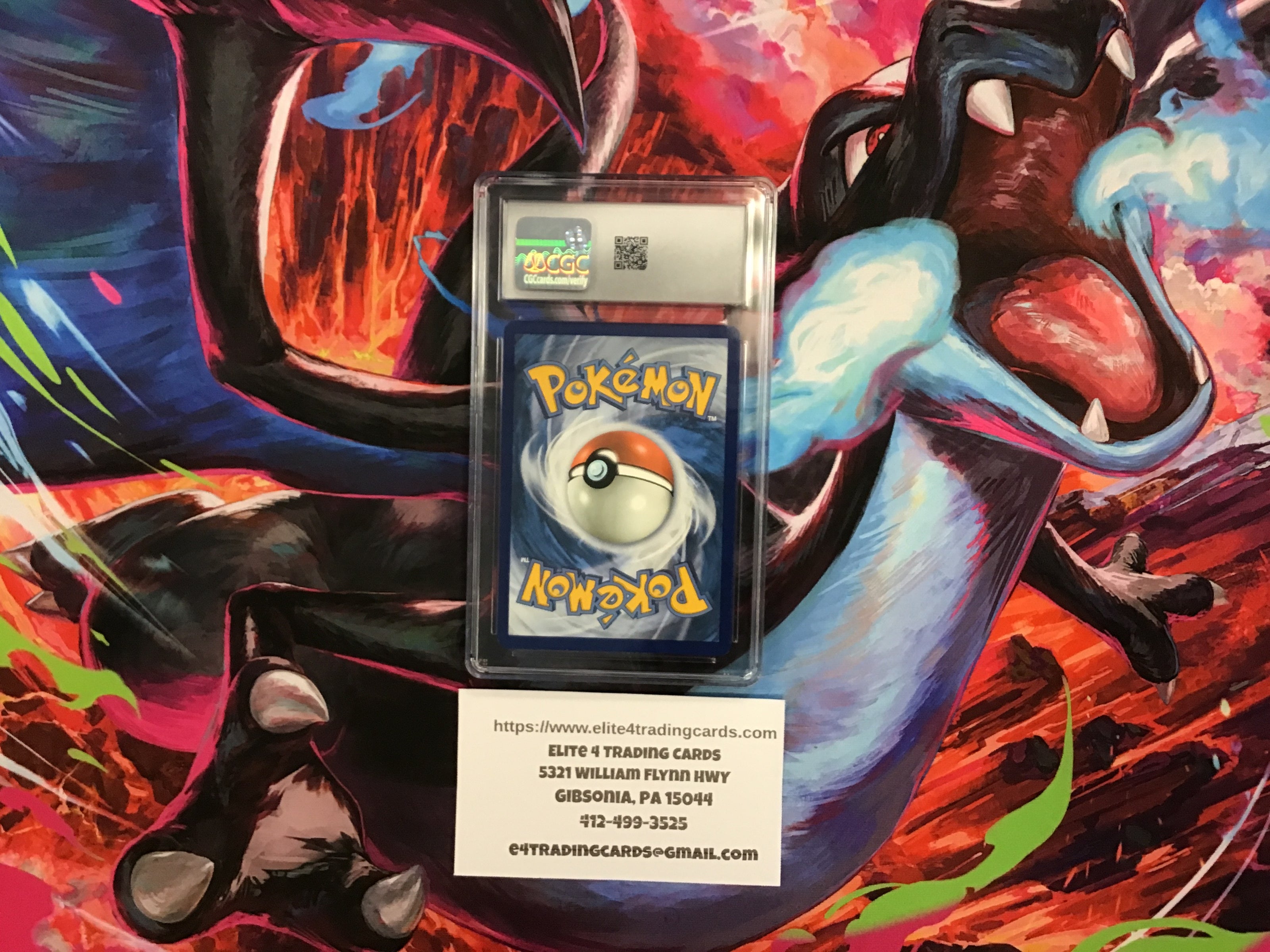 Zygarde EX #54a Pokemon Fates Collide (CGC 9)