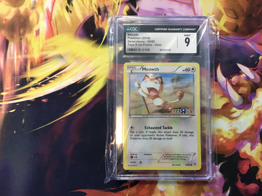 CGC 9 Meowth Toys R Us Promo