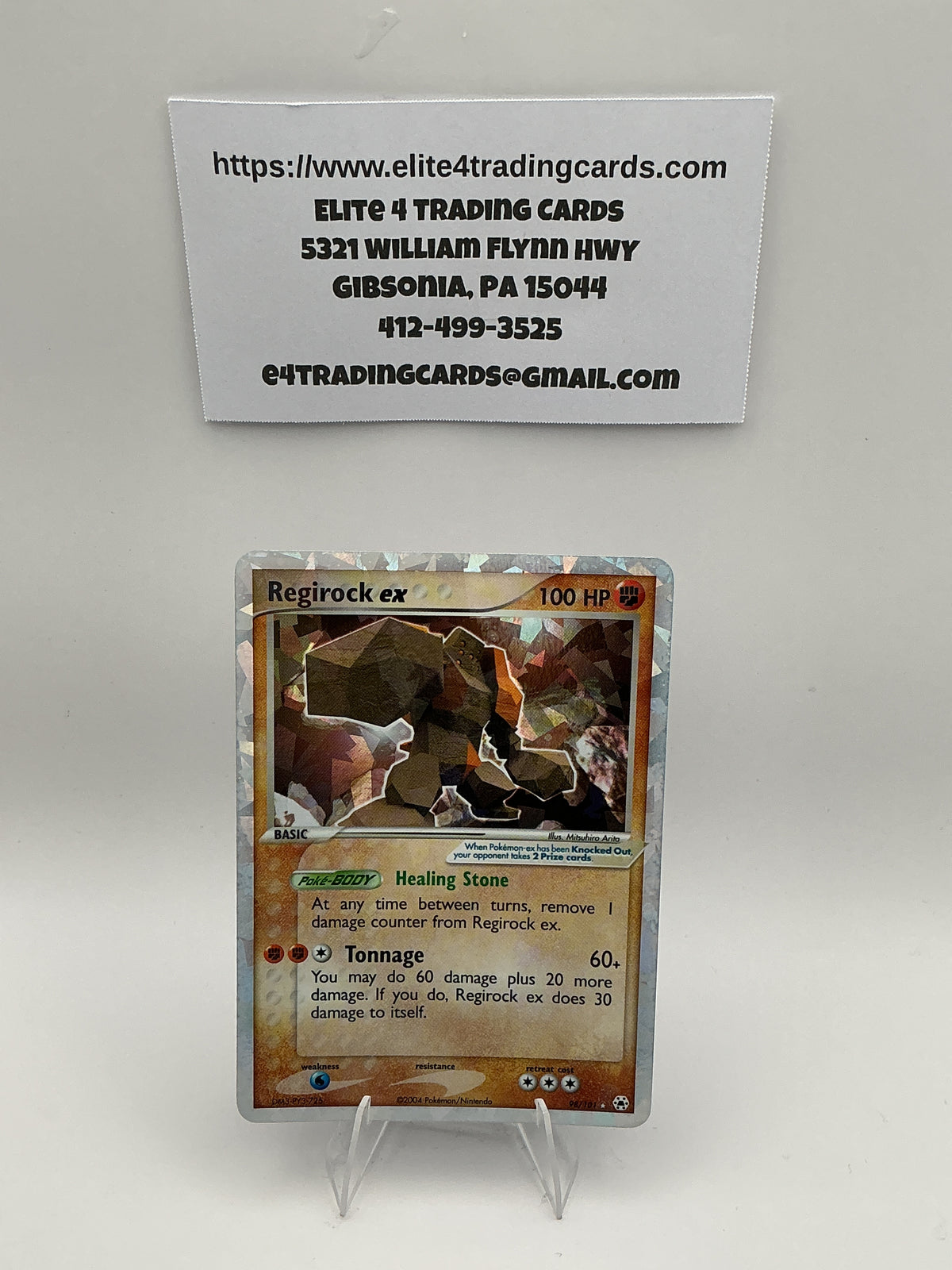 Regirock ex - EX Hidden Legends (HL)