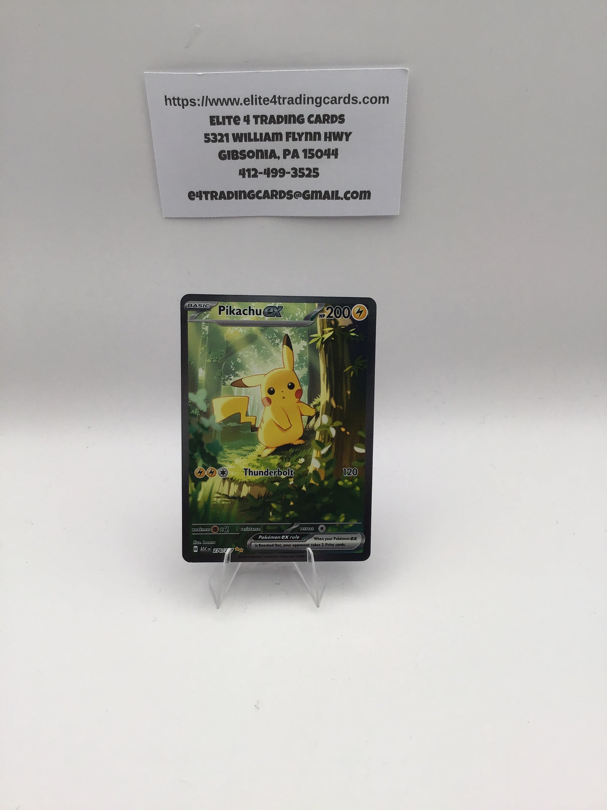 Pikachu ex - 276/217 - ME: Ascended Heroes (ASC)