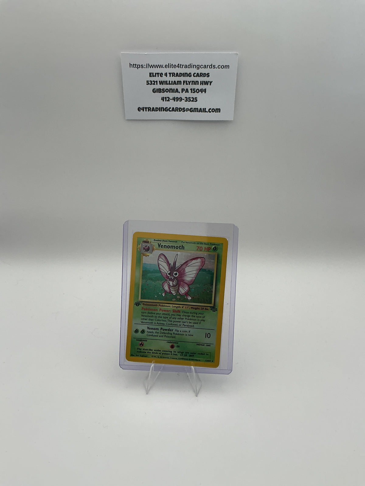 Venomoth (13) - Jungle (JU) 1st ED - MP