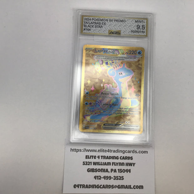 Lapras Ex #164 Pokemon Promo (AGS 9.5)
