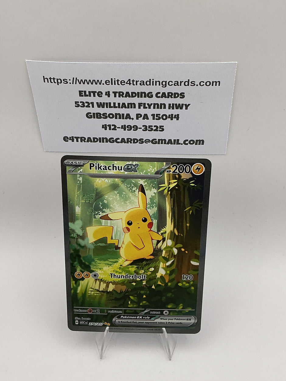 Pikachu ex - 276/217 - ME: Ascended Heroes (ASC)
