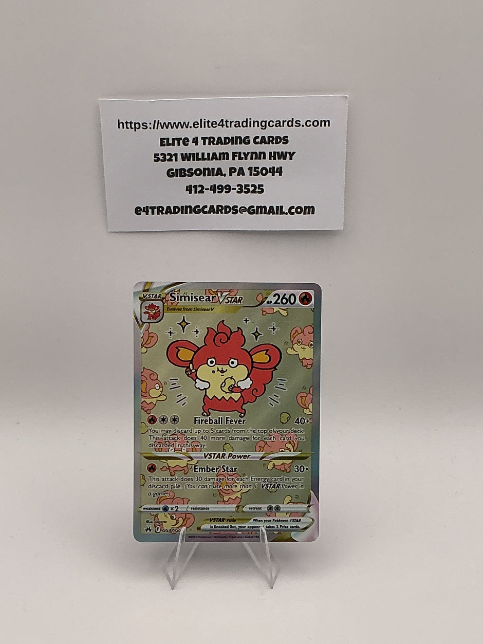 Simisear VSTAR - SWSH: Crown Zenith: Galarian Gallery (CRZ:GG)