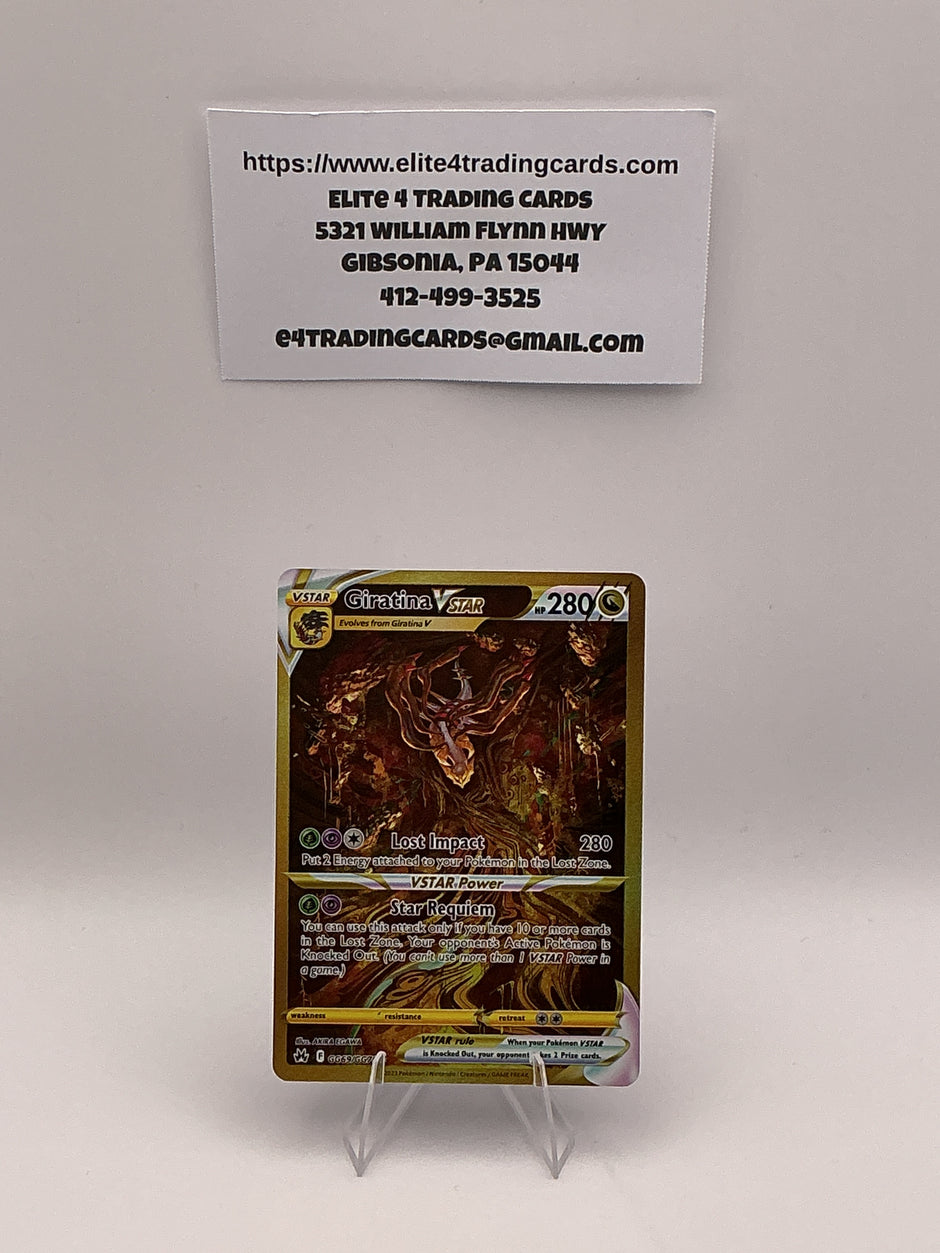Giratina VSTAR (Secret) - SWSH: Crown Zenith: Galarian Gallery (CRZ:GG)