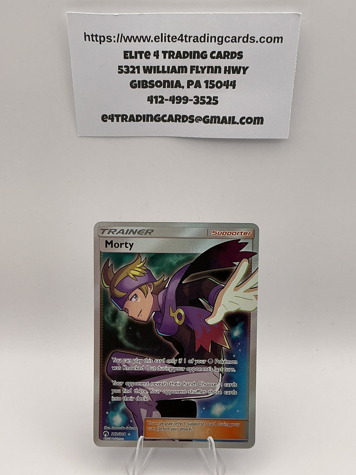 Morty (Full Art) - SM - Lost Thunder (SM8)