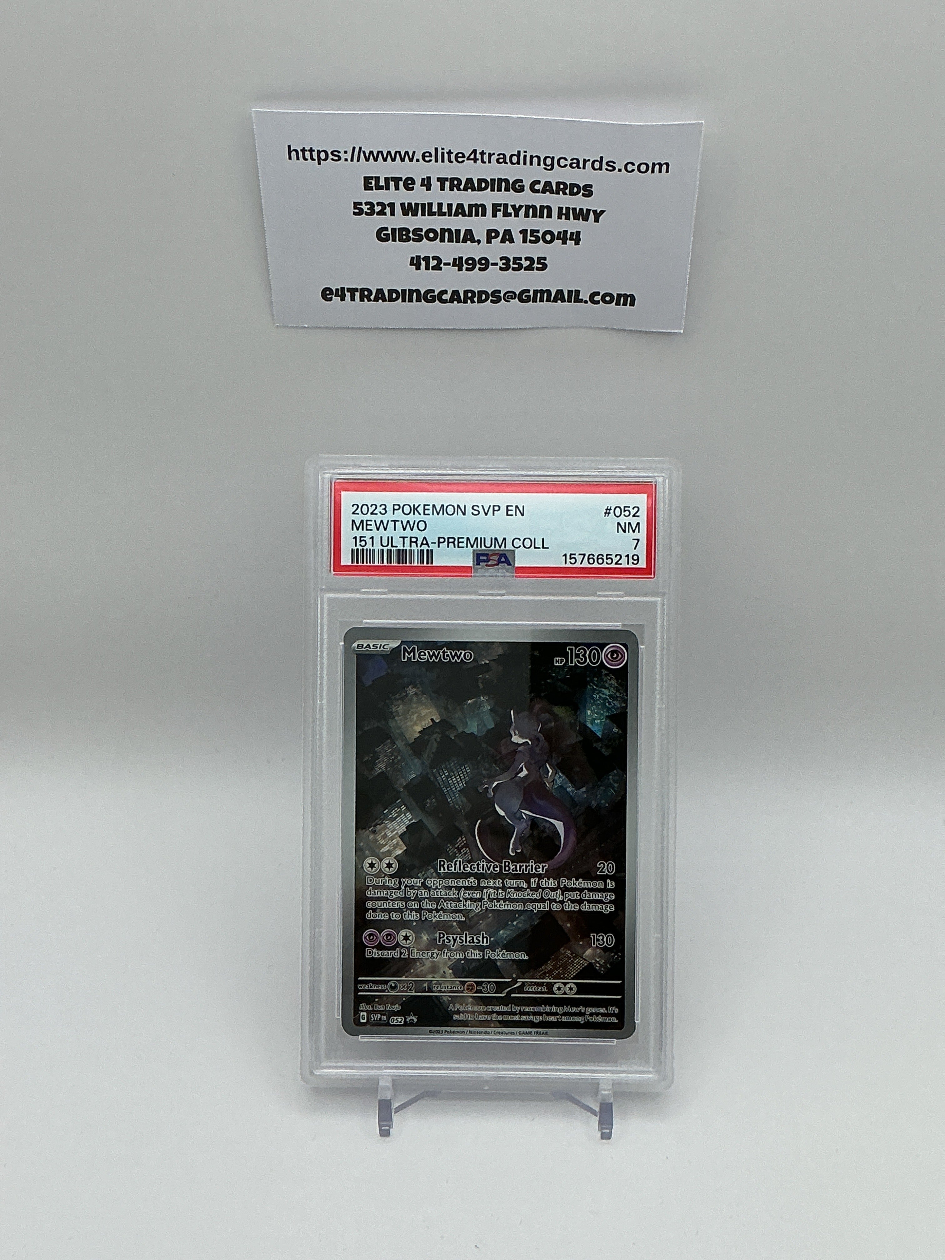 Mewtwo #52 Promo (PSA 7)