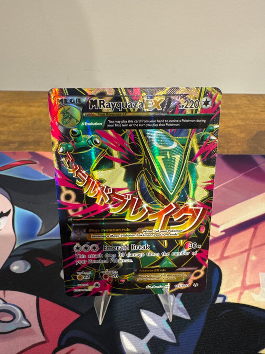 M Rayquaza EX (105 Full Art) - XY - Roaring Skies (ROS)