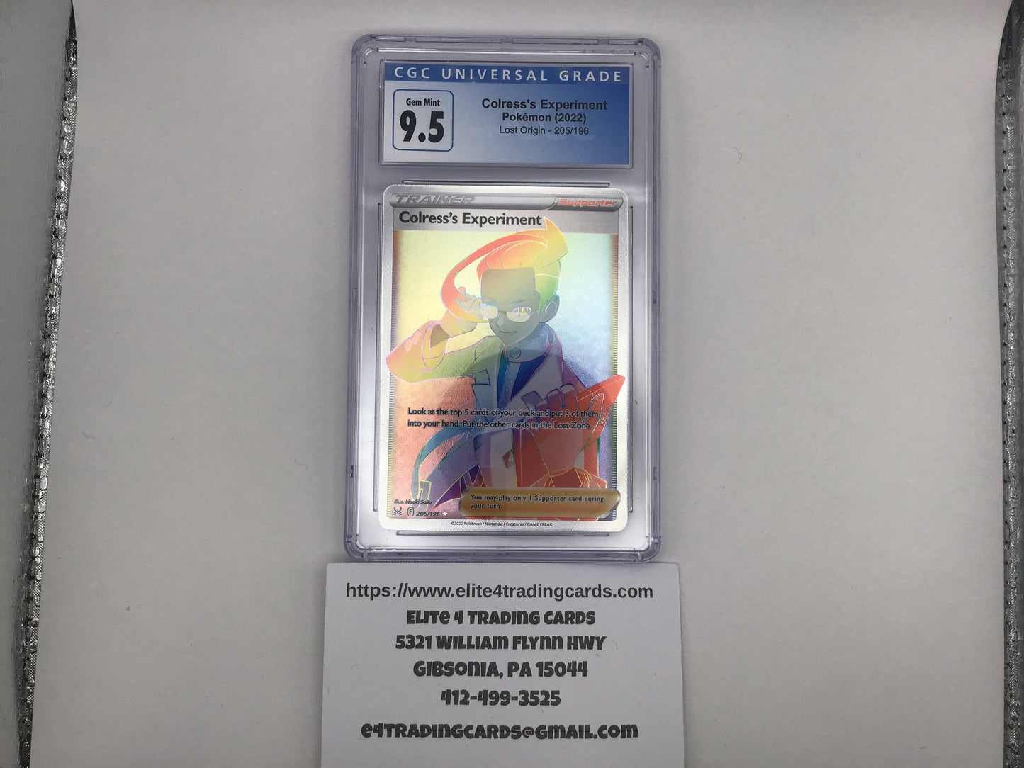 CGC 9.5 Colress’s Experiment (secret)