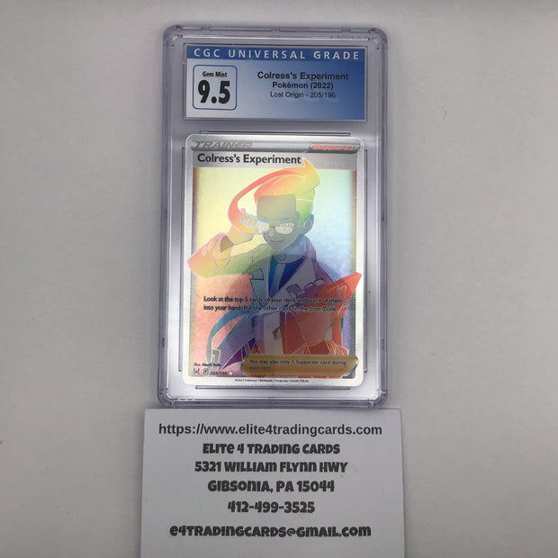 CGC 9.5 Colress’s Experiment (secret)