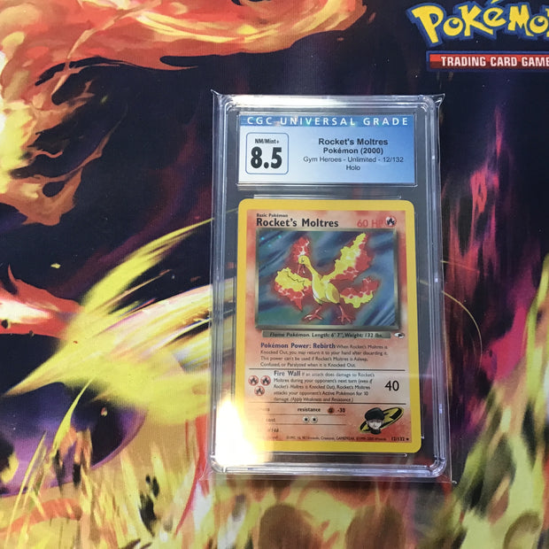CGC 8.5 Rocket’s Moltres