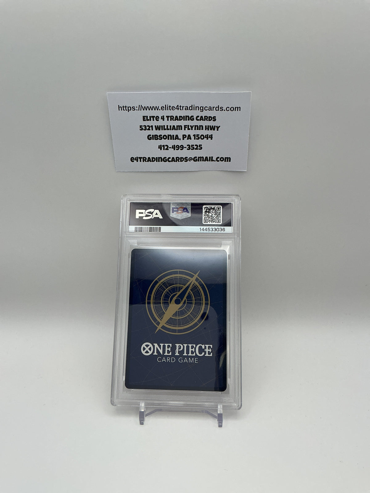 Yamato [Best Selection] EB01-007 One Piece Promo (PSA 10)