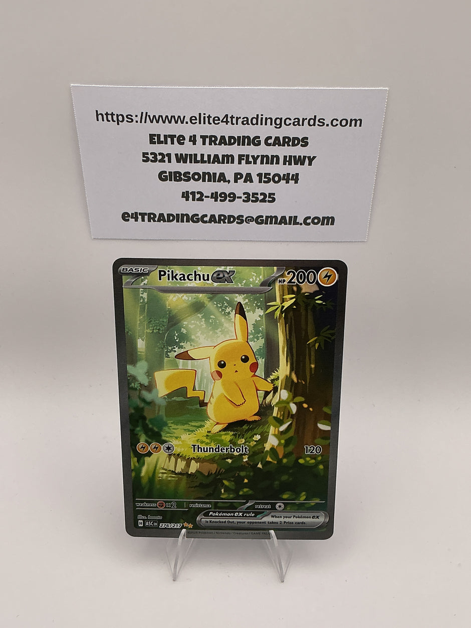 Pikachu ex - 276/217 - ME: Ascended Heroes (ASC)