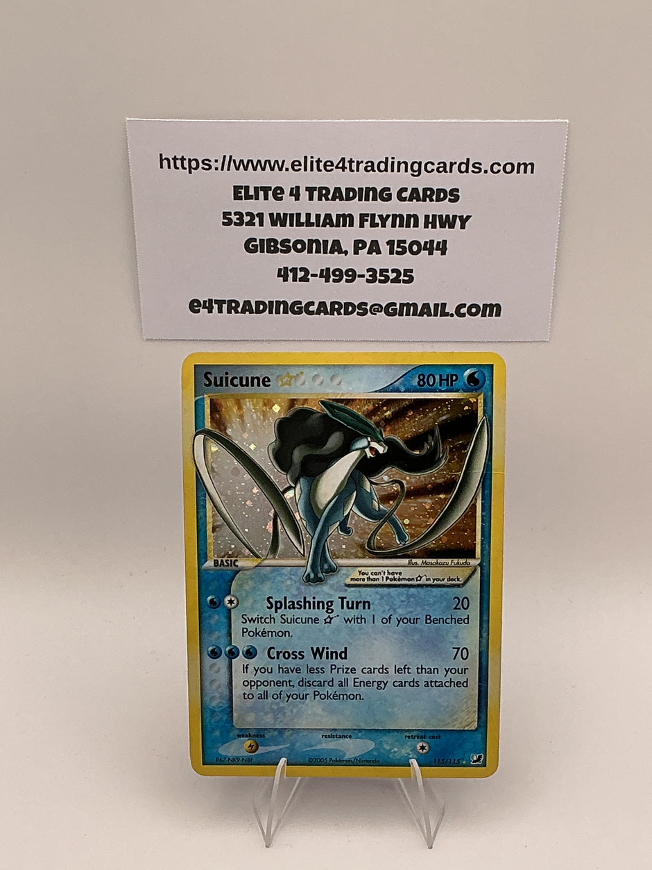 Suicune Star - EX Unseen Forces (UF) HP
