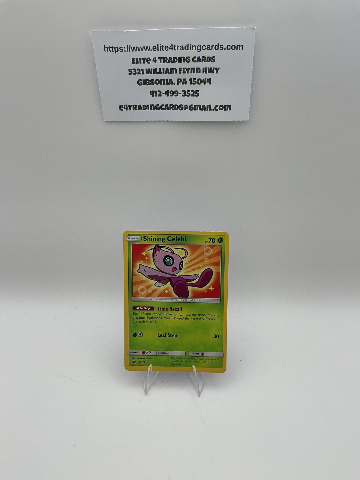 Shining Celebi - SM79 - SM Promos (SMP)