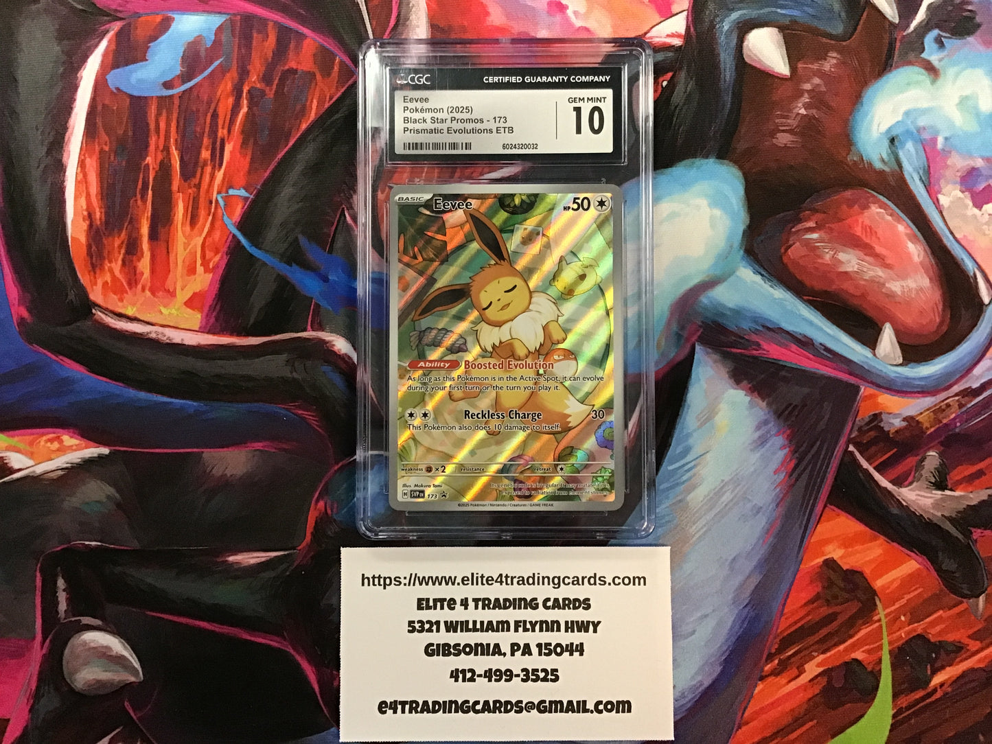 Eevee #173 Pokemon Promo (CGC 10)