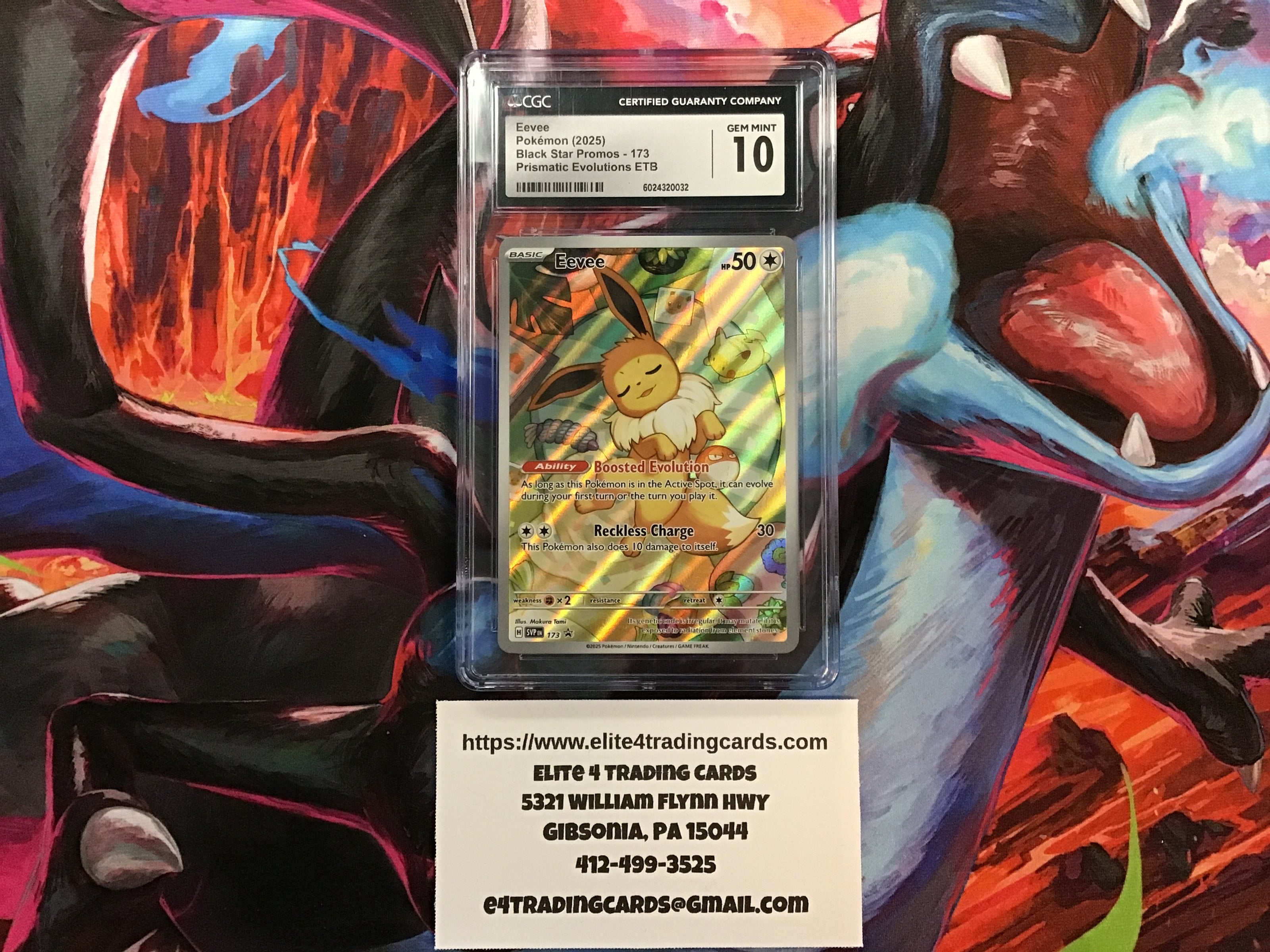 Eevee #173 Pokemon Promo (CGC 10)
