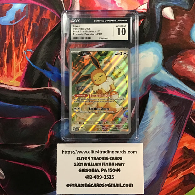 Eevee #173 Pokemon Promo (CGC 10)