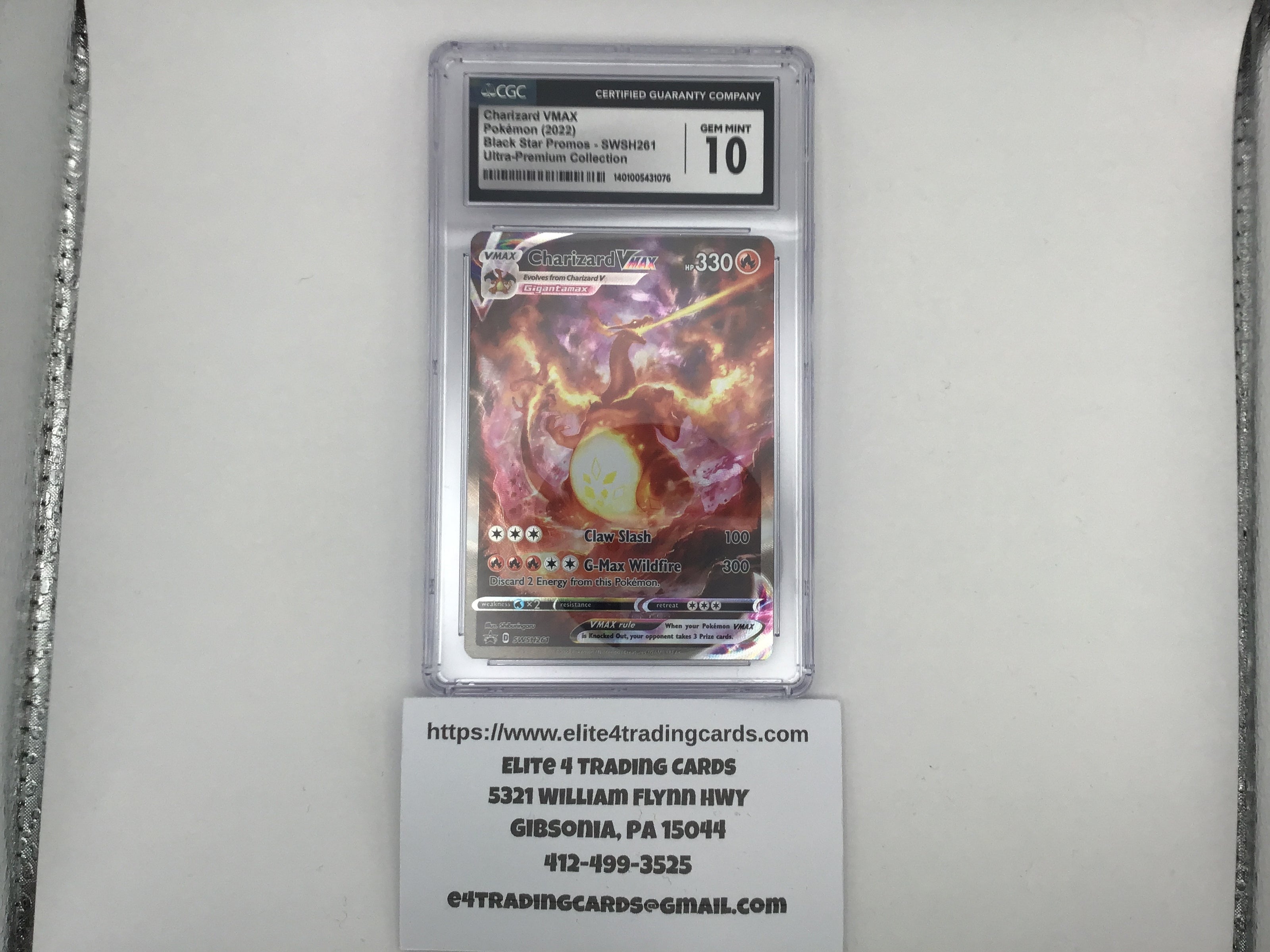 Charizard VMax #SWSH261 Pokemon Promo (CGC 10)