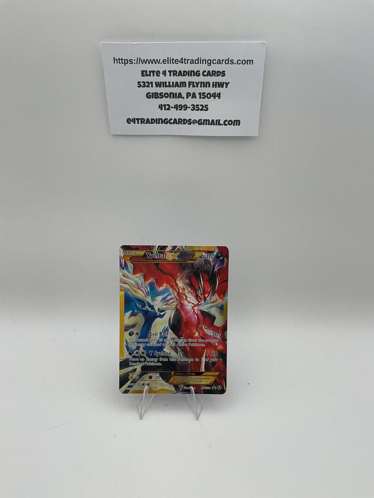 Yveltal EX - XY150a - Alternate Art Promos (PR) LP+