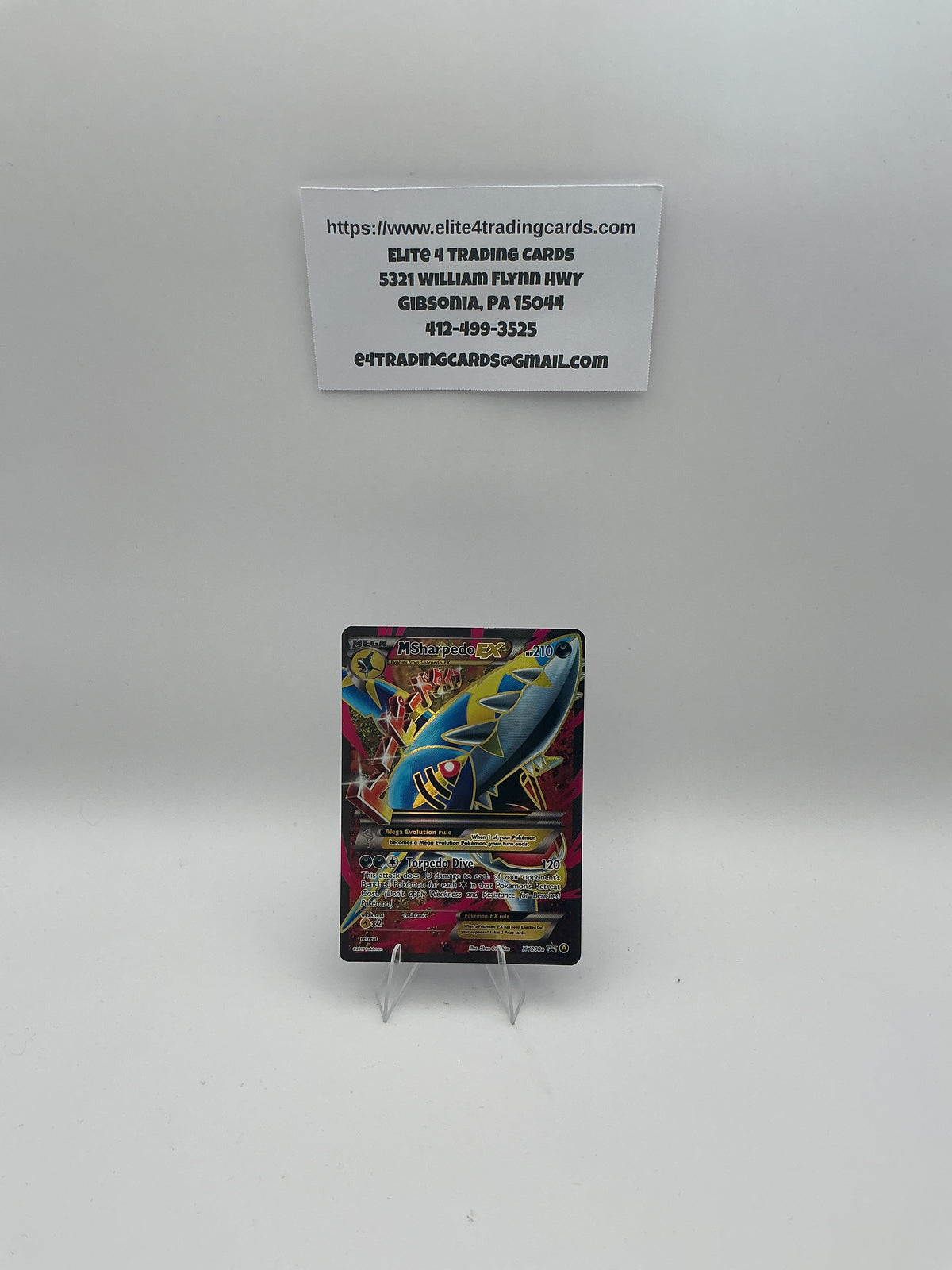 M Sharpedo EX - XY200a - Alternate Art Promos (PR)