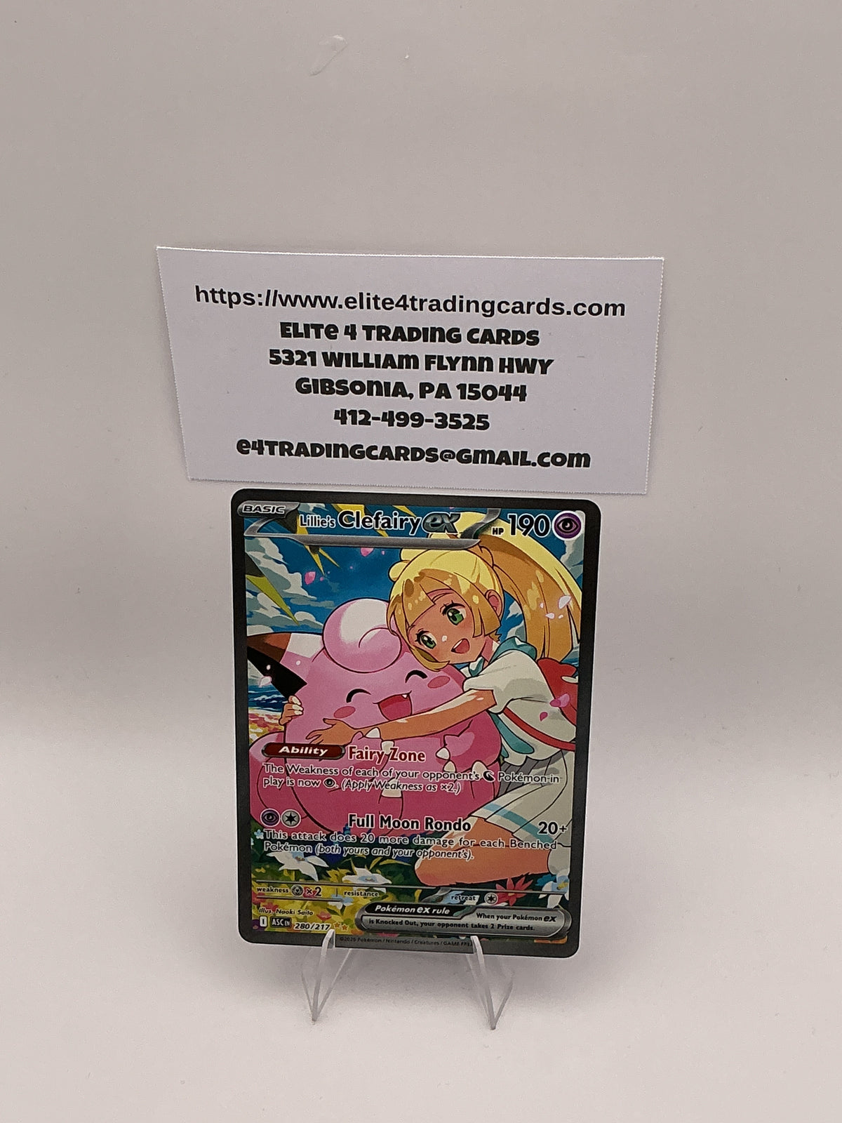 Lillie's Clefairy ex - 280/217 - ME: Ascended Heroes (ASC)