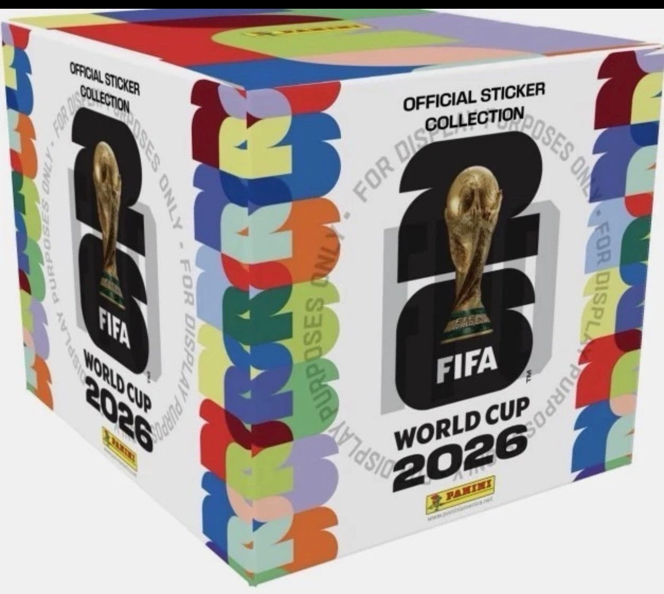 2026 Panini FIFA World Cup Sticker Collection Box of 50 Stickers