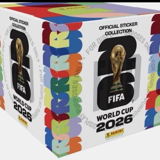 2026 Panini FIFA World Cup Sticker Collection Box of 50 Stickers