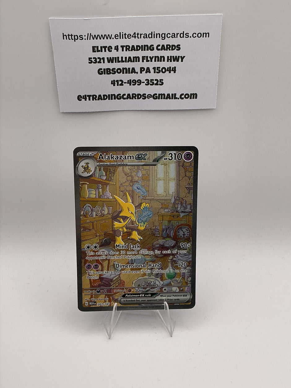 Alakazam ex - 201/165 - SV: Scarlet & Violet 151 (MEW)