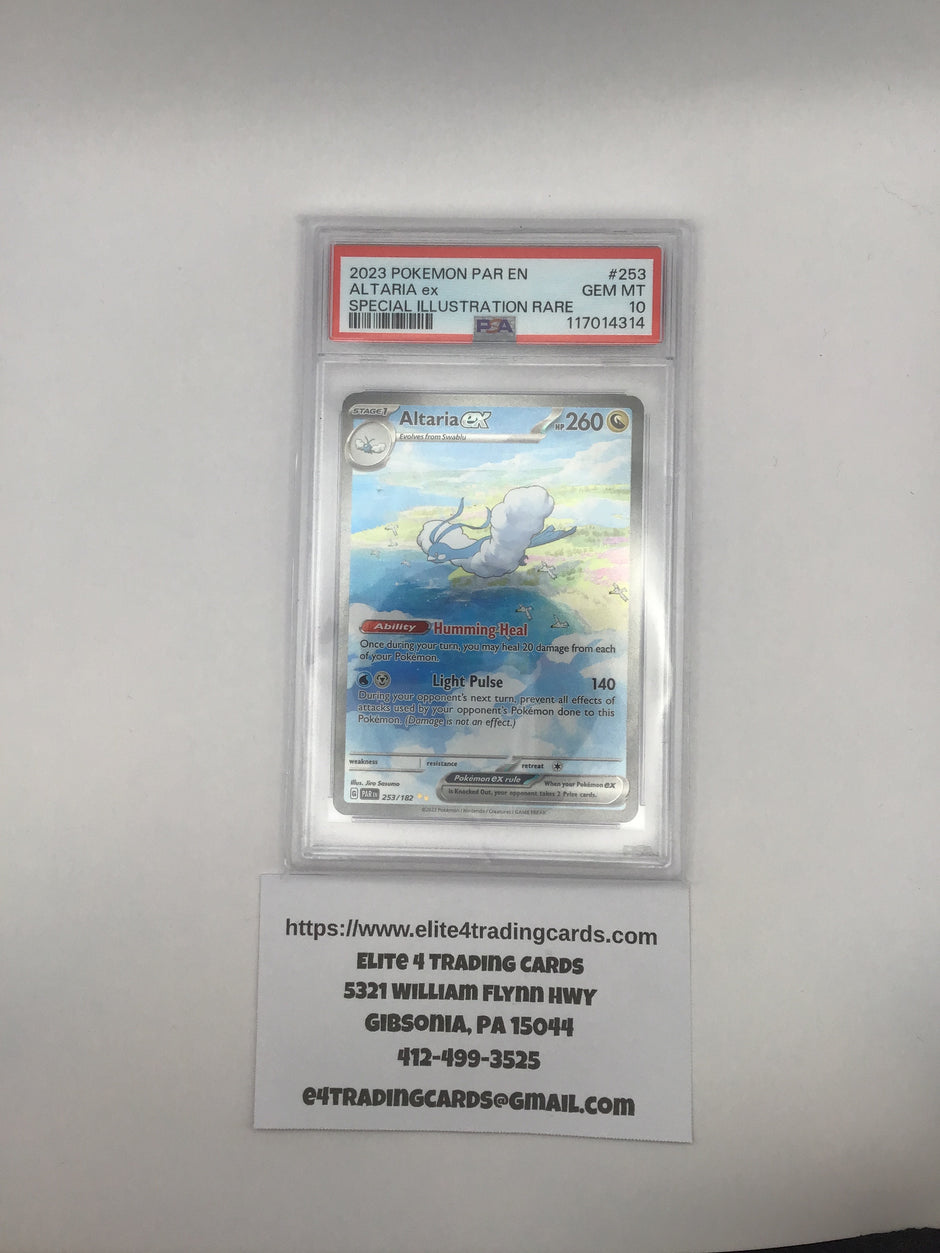 Altaria ex #253 Pokemon Paradox Rift (PSA 10)
