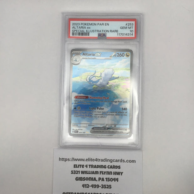 Altaria ex #253 Pokemon Paradox Rift (PSA 10)
